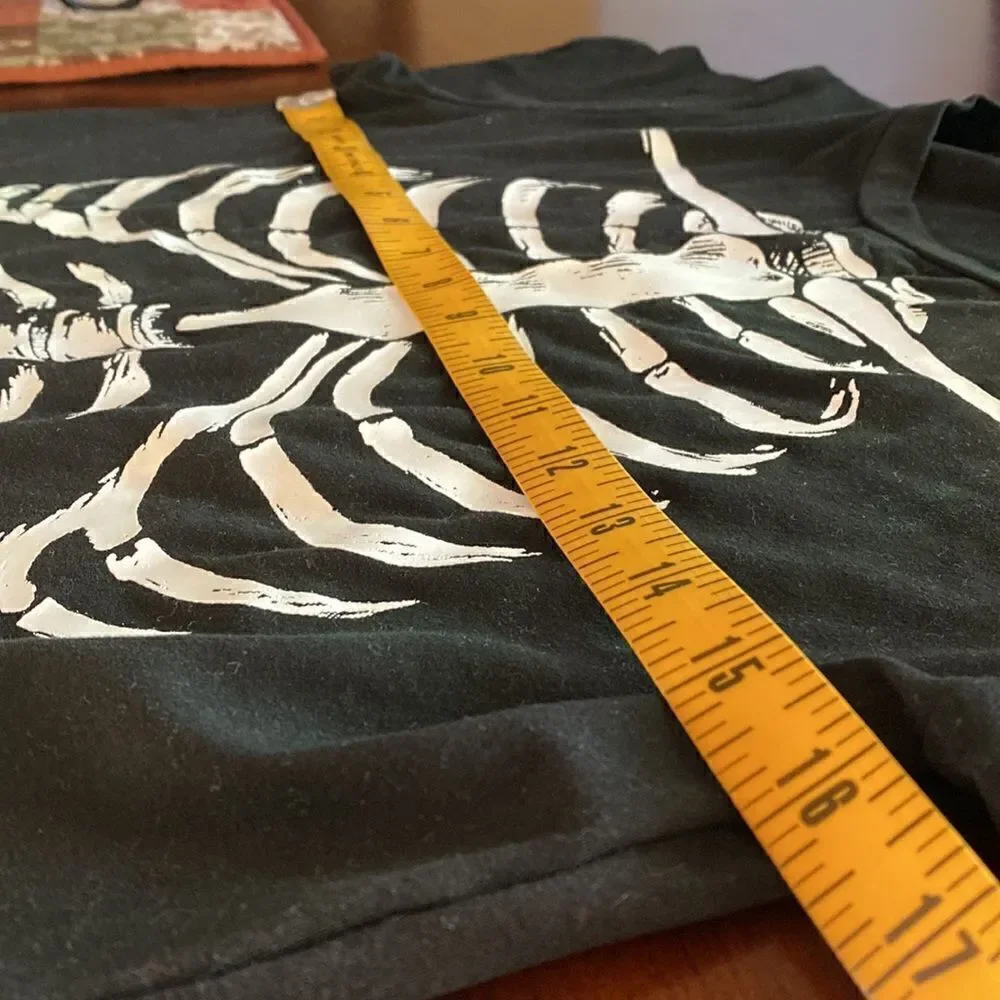 Unisex Glow In The Dark Child’s Medium Skeleton Tee Shirt